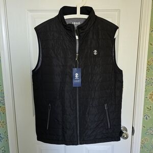 Izod Black Puffer Vest